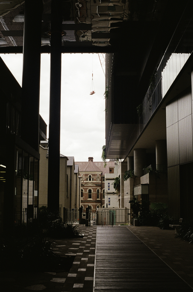 New and Old Buildings